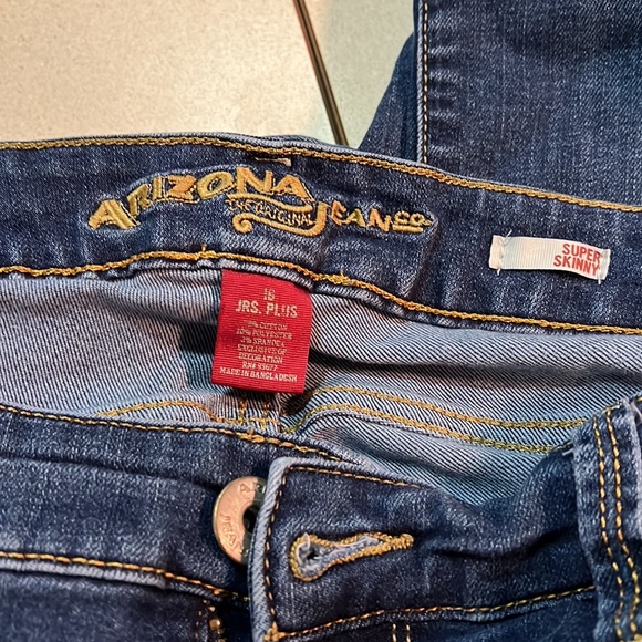 Arizona super skinny size 16 jeans - Picture 4 of 4